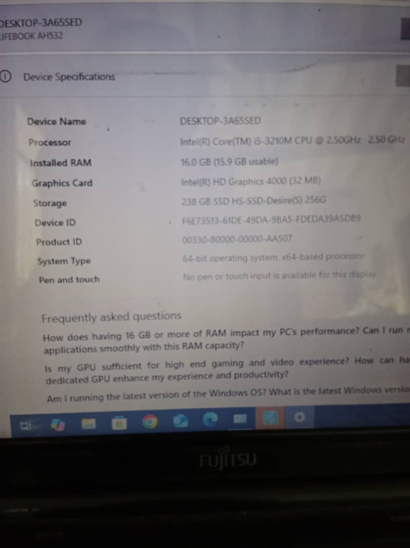 Powerful laptop i5_3rd generation for sale 2