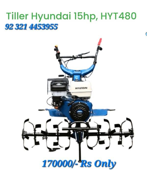 Tiller Machine, Godi Machine, Mini Rotavator, Cultivator 0