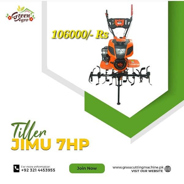 Tiller Machine, Godi Machine, Mini Rotavator, Cultivator 6