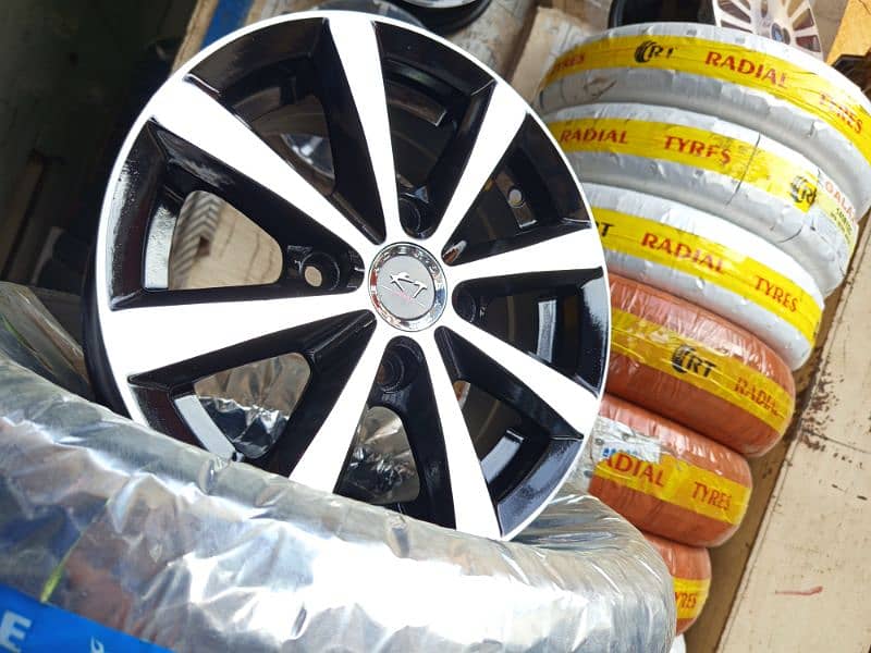 GENUINE ALLOY RIMS FOR SUZUKI CULTUS AND MARGALLA 3