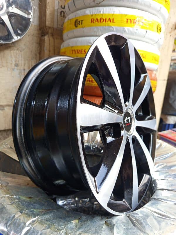 GENUINE ALLOY RIMS FOR SUZUKI CULTUS AND MARGALLA 7