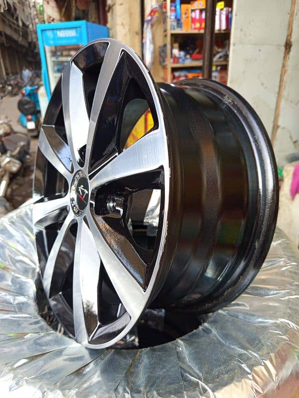 GENUINE ALLOY RIMS FOR SUZUKI CULTUS AND MARGALLA 10