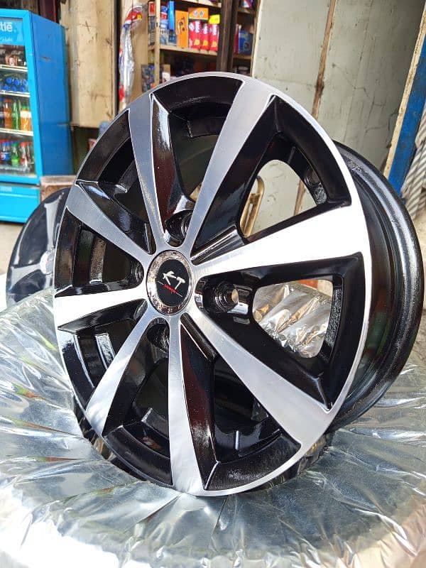 GENUINE ALLOY RIMS FOR SUZUKI CULTUS AND MARGALLA 12
