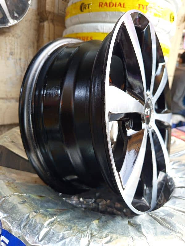 GENUINE ALLOY RIMS FOR SUZUKI CULTUS AND MARGALLA 16