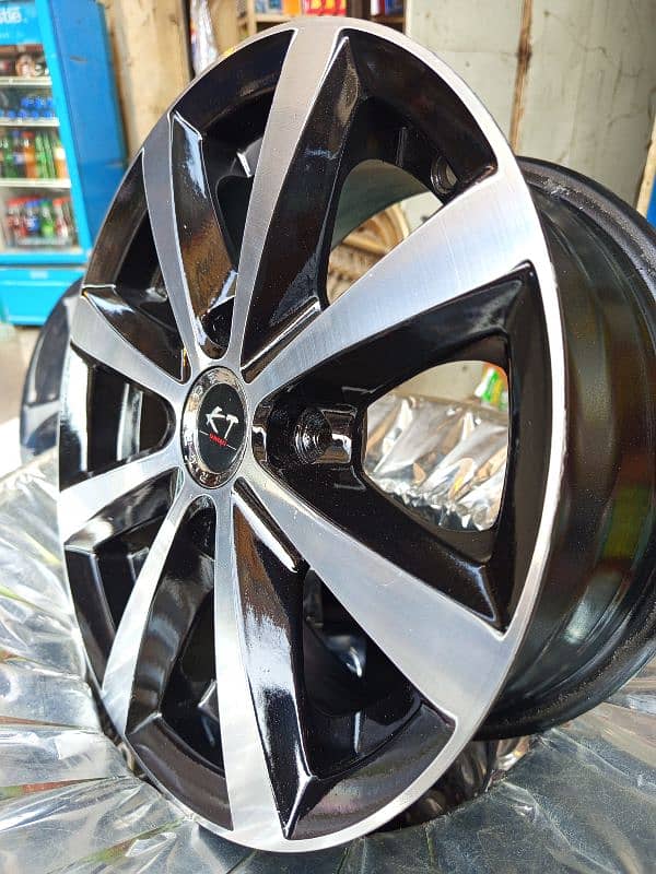 GENUINE ALLOY RIMS FOR SUZUKI CULTUS AND MARGALLA 17