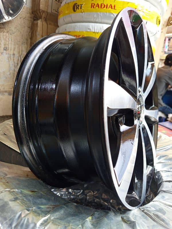 GENUINE ALLOY RIMS FOR SUZUKI CULTUS AND MARGALLA 19