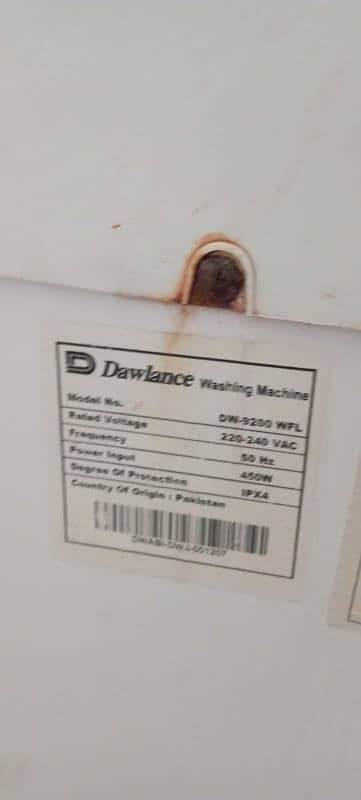Dawlannce Washing Machine For Sale 4
