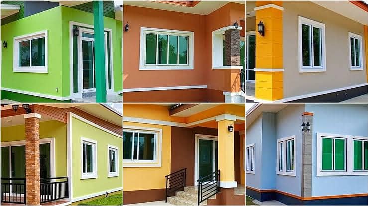 Paint your house with Alpha enterprises. 3