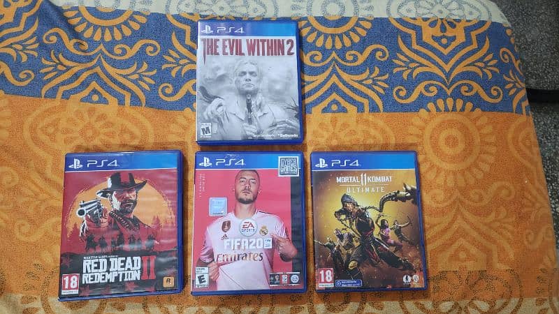 PS4 titles for sale 0