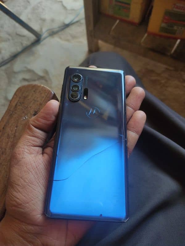 moto edge plus 12/256 pta official back crack just 1