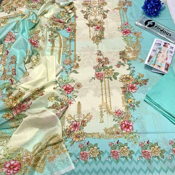 lawn printed suit . 03184175768 2