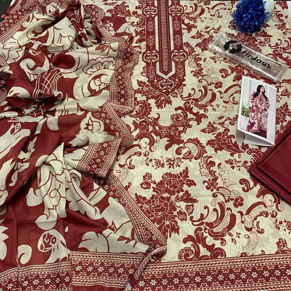 lawn printed suit . 03184175768 5