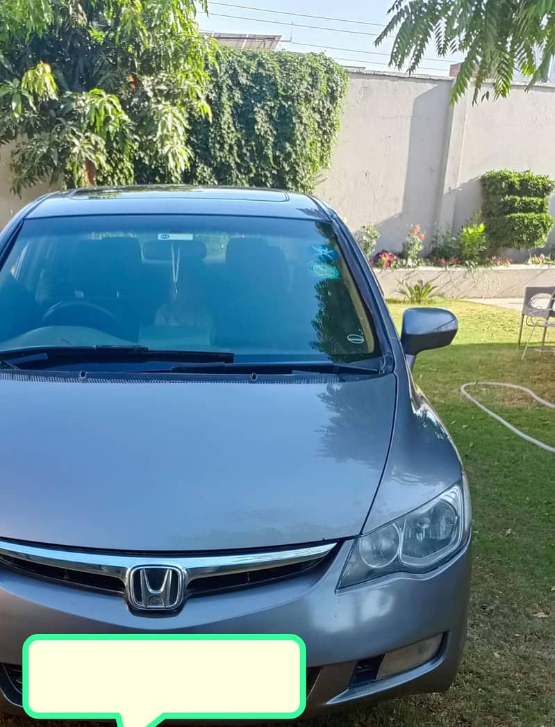 Honda Civic Reborn 2007 with sunroof for sale Cntct no. 03155369395 1