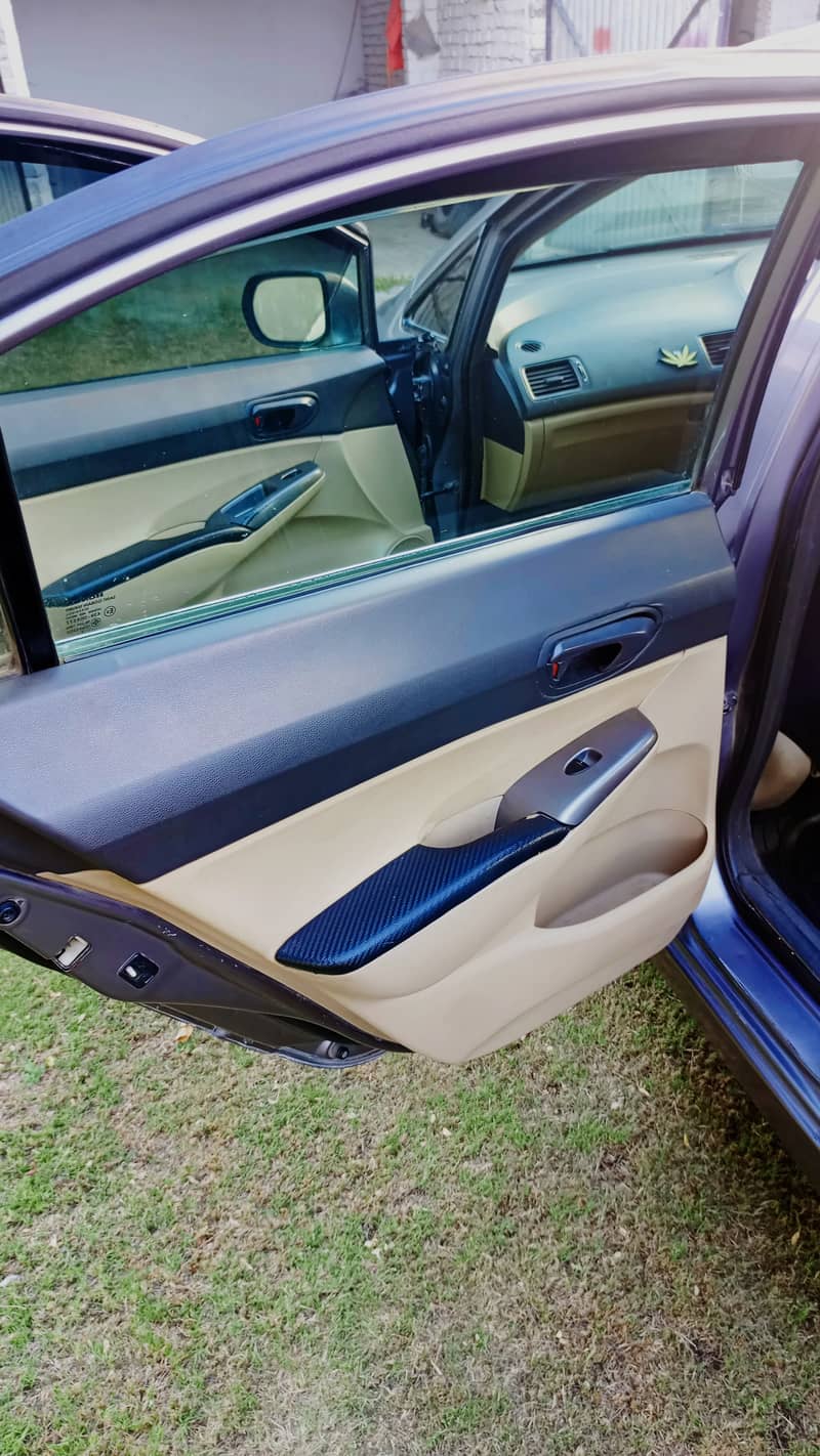 Honda Civic Reborn 2007 with sunroof for sale Cntct no. 03155369395 6