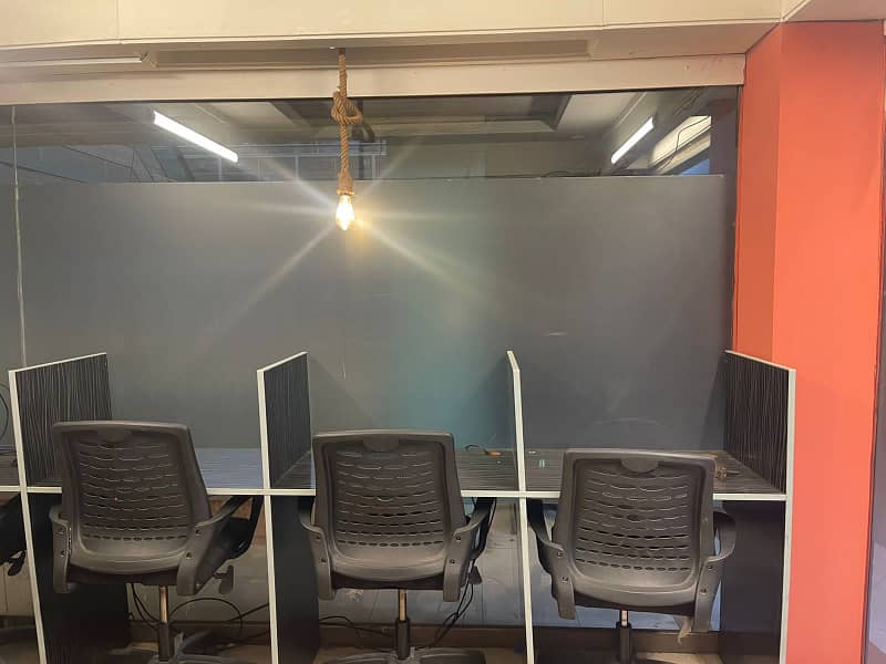 Vip fully furnished office for rent with services 4