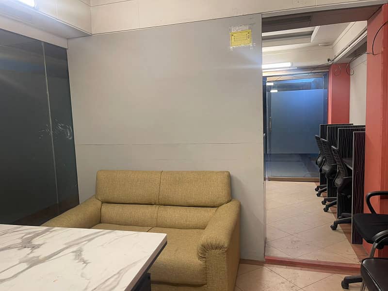 Vip fully furnished office for rent with services 7