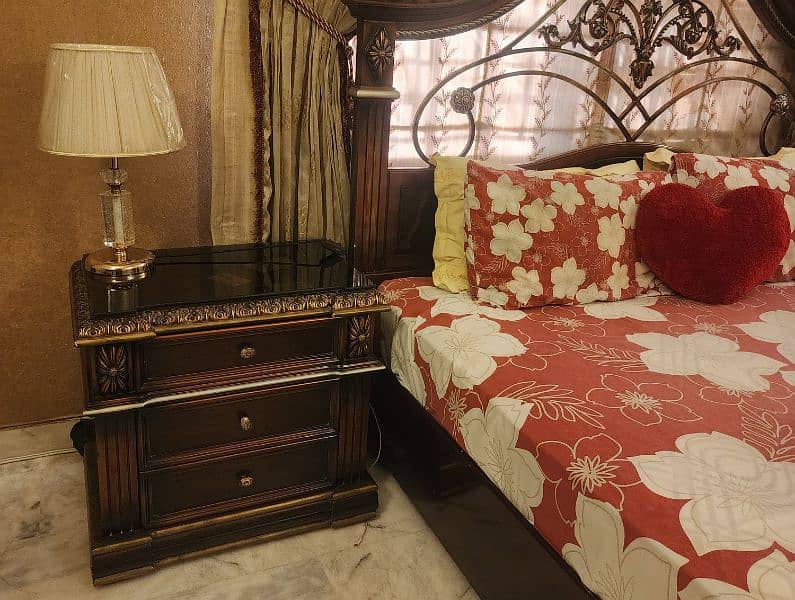 bed set dressing table cupboard shelf 4