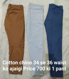 5 Shirts 5 Pants used