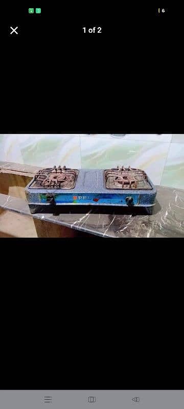 Gass stove 0