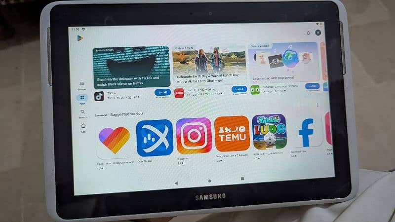 Samsung teb 10 Big screen 0