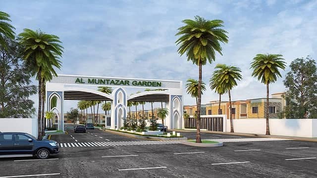 Al Muntazar Garden 125sqyd Plot in easy Installment plan just 15000/- 0