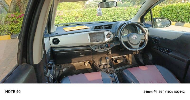 Toyota Vitz 2011 model registration 2015 5