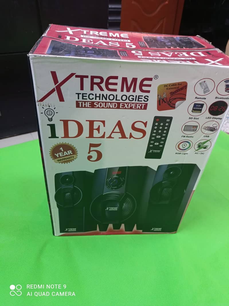XTREME IDEAS 5 SPEAKERS 2.1 2