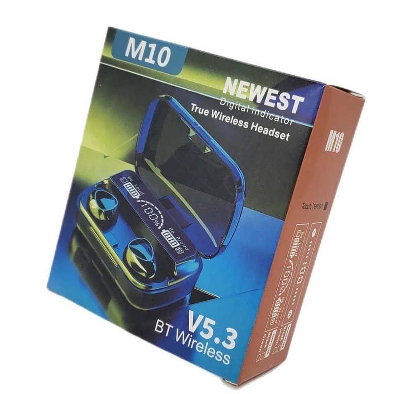 M10 wireless Bluetooth earbuds 5