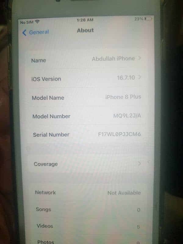 Apple iphone 8 plus Non PTA 5