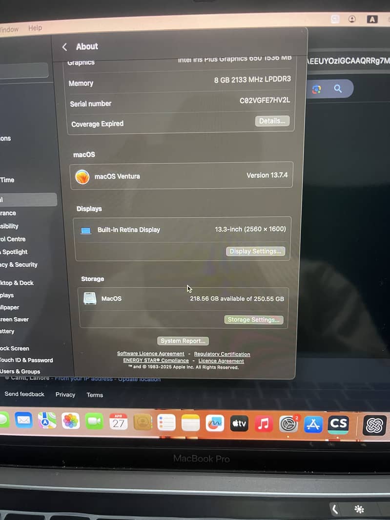 MacBook Pro 2017 6