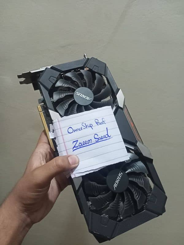 RX 580 8GB Gigabyte aorus elite XTR 0