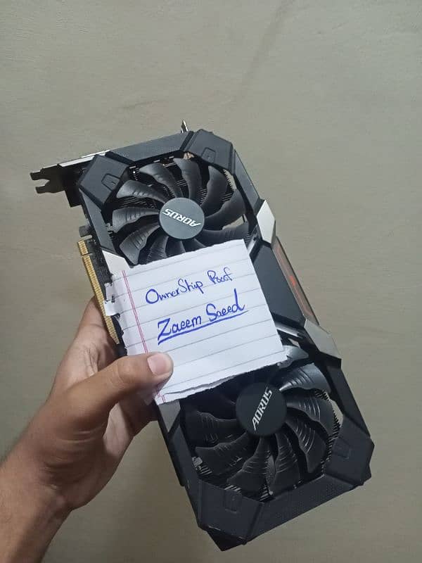 RX 580 8GB Gigabyte aorus elite XTR 4