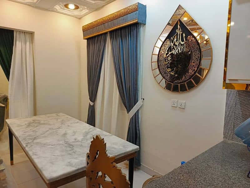 full furnished ground plus one house for rent 8