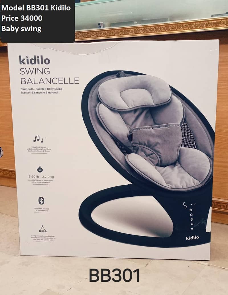 Mastela Brand Best Baby Electric Swing for Sale In Pak 16