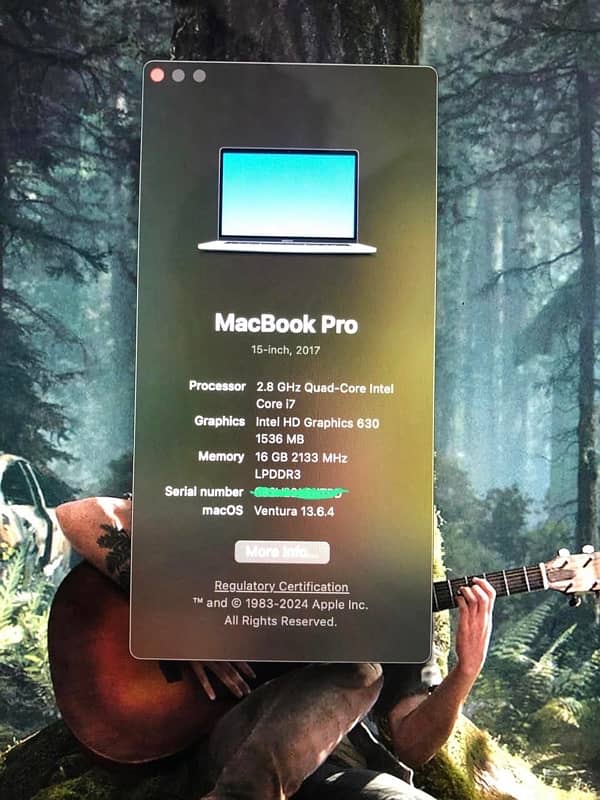 MacBook Pro 2017 15 inch (only serious buyer contact me) 6
