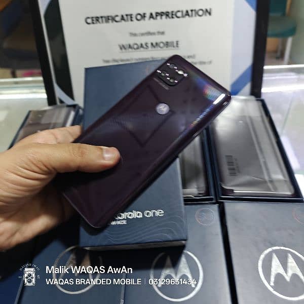 Moto One Ace 5G 4GB 64GB box pack new zero non PTA children's deal 2
