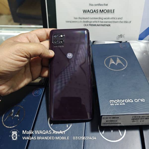 Moto One Ace 5G 4GB 64GB box pack new zero non PTA children's deal 3