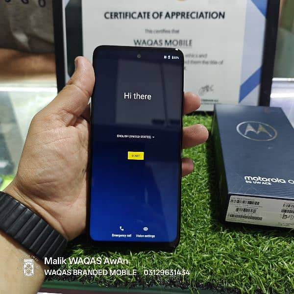 Moto One Ace 5G 4GB 64GB box pack new zero non PTA children's deal 4