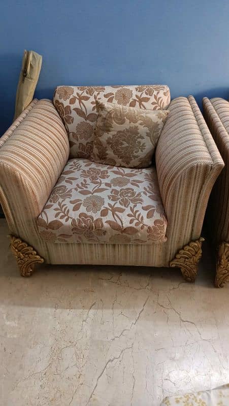 Designer 7 Seater Sofa set + 2 tables + Child 2 beds 3
