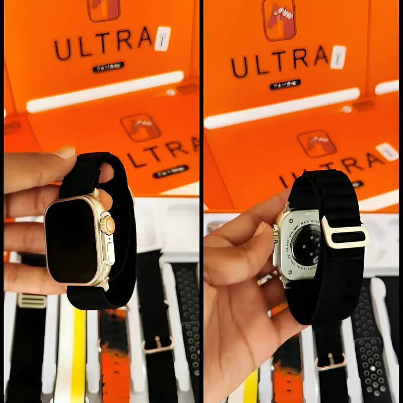 7-in-1 Ultra 2.01 Big Infinite Display Smart Watch with 7 Straps  Prev 11