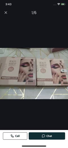 Blush and eyeshadow palette