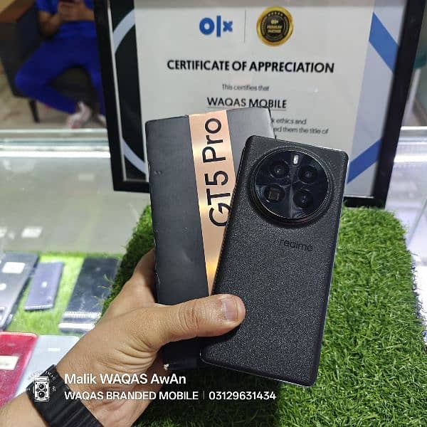 realme GT5 Pro 16GB 256GB complete box no. PTA 0