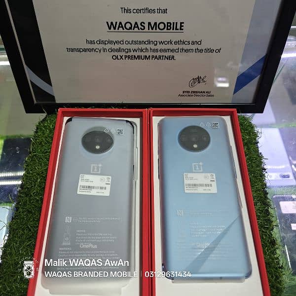 ONEPLUS 7t snapdragon 855+ 90fps Gaming 8/128 brand new condition box 1