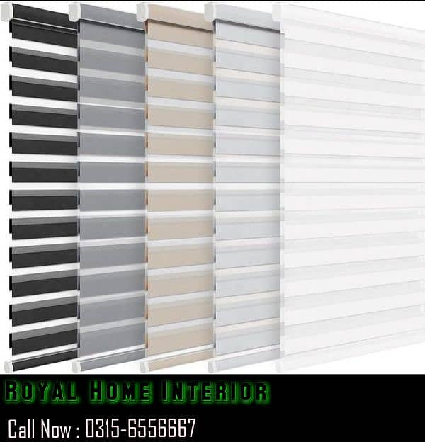 Zebra Window Blinds and Roller Window Blinds 0