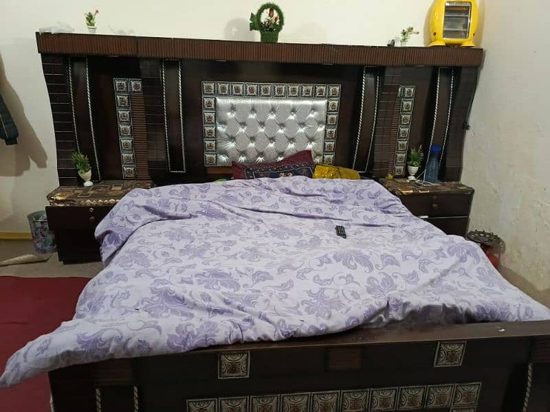 double bed urgent for sale 0