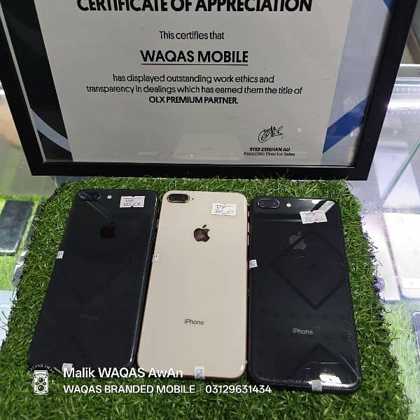 iphone 8plus mix gb mix battery health original stock non pta 2