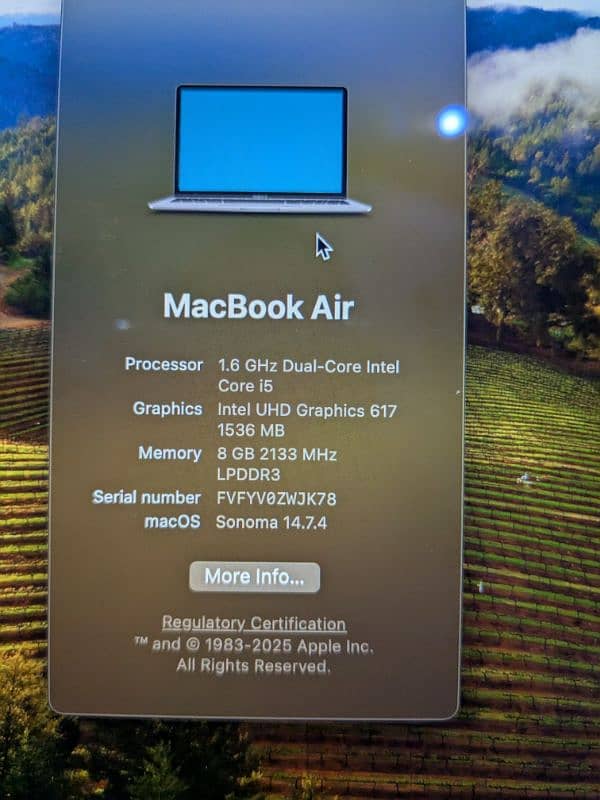 Macbook Air 2018 13 inches 8