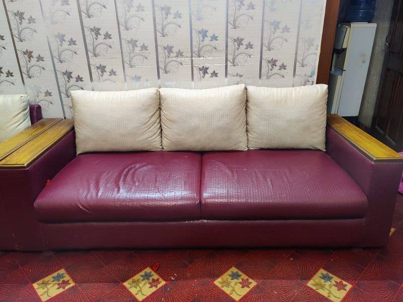 Two 7 seater sofa set 3