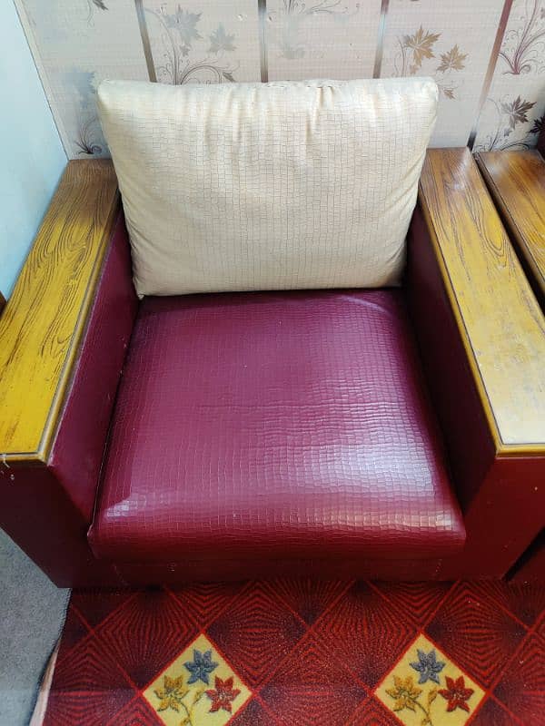 Two 7 seater sofa set 5