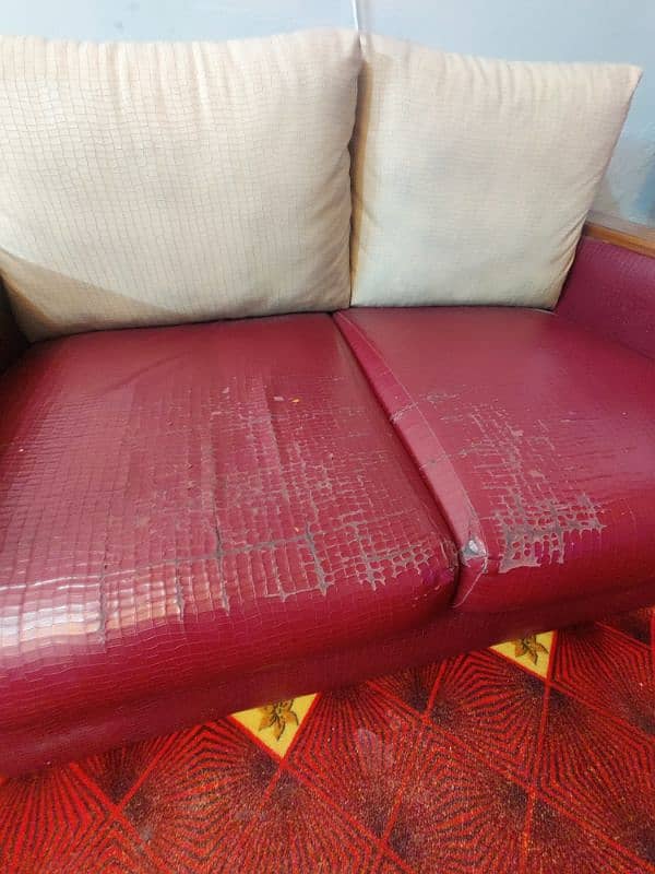 Two 7 seater sofa set 7